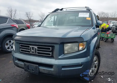 2007 Honda Ridgeline Rtl from USA, damaged, VIN 2HJYK16507H534543